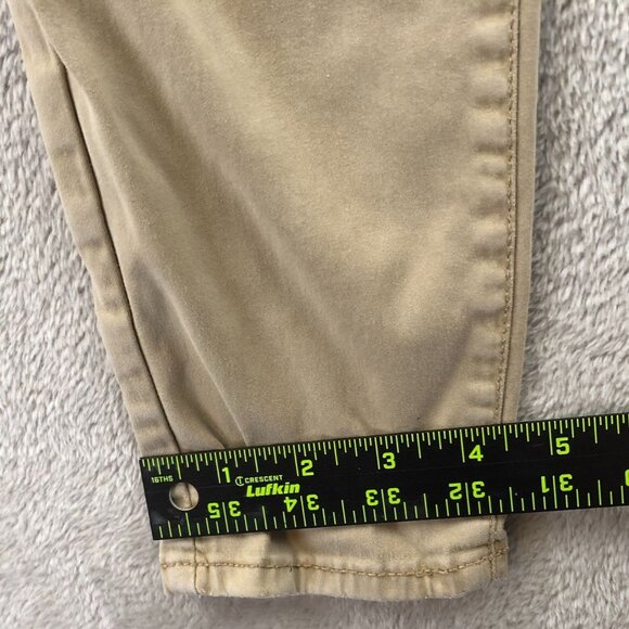 American Eagle Women's Beige Skinny Pants Size 10 Regular Fit Stretch - Picture 6 of 13
